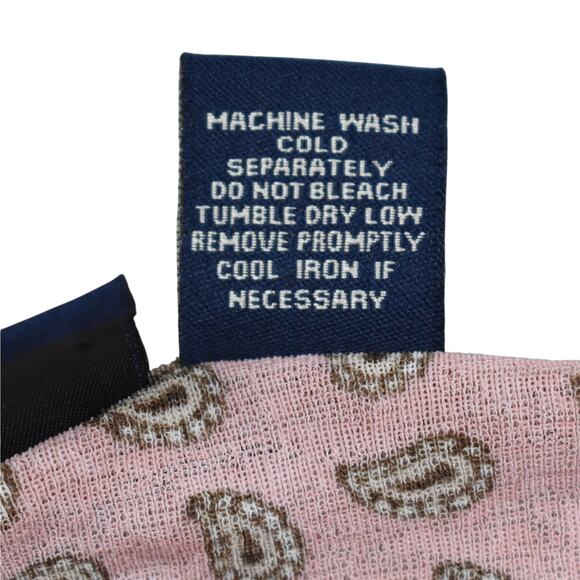 Y2K vintage paisley patchwork pink/brown blouse shirt top Junior's fit large - Picture 8 of 9